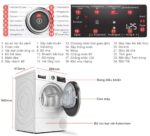Máy sấy quần áo Bosch WTX87M40 8Kg Serie 8 - Ảnh 2