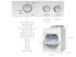 Máy sấy quần áo WhirlPool 3LWED4815FW 15Kg - Ảnh 3