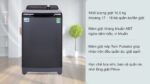 Máy giặt Aqua AQW-FR105GT.BK 10.5kg - Ảnh 2