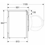 Máy sấy quần áo Siemens WT47XE40 9kg - Ảnh 2