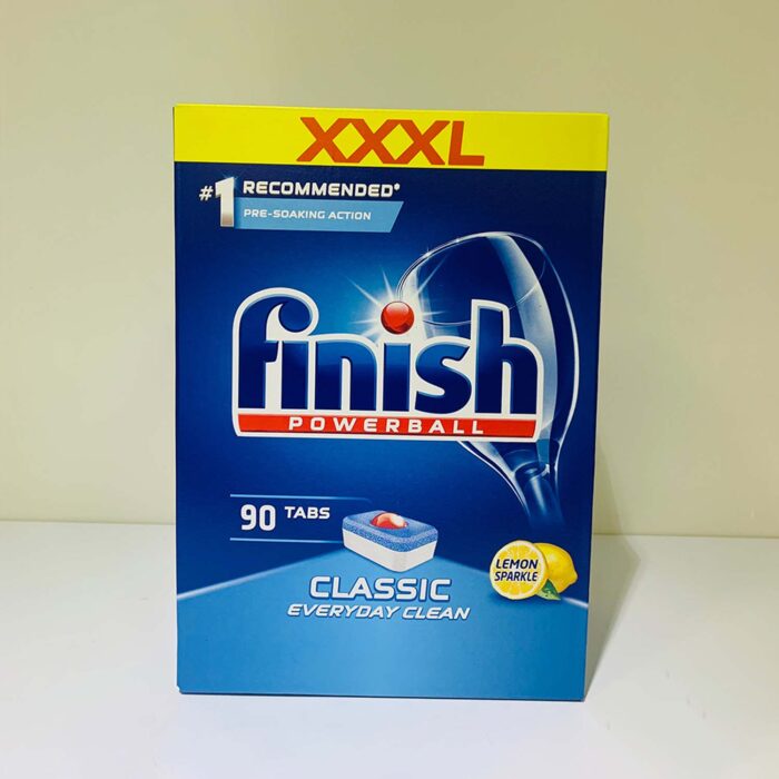 Viên rửa bát Finish Classic hộp 90 viên hương chanh - Ảnh 7