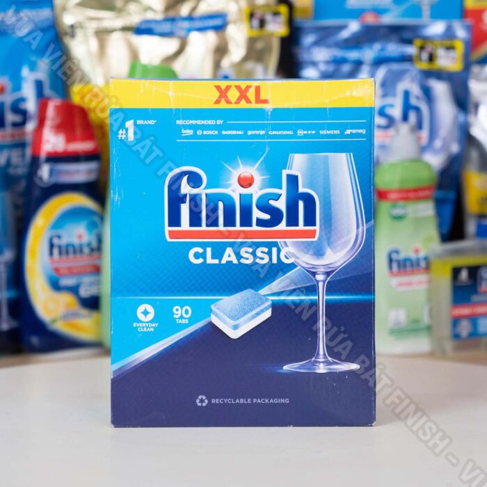 Viên rửa bát Finish Classic hộp 90 viên - Ảnh 7