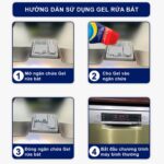 Gel rửa bát Finish Power All in 1 chai 1000ml hương chanh - Ảnh 5