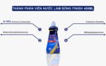 Nước làm bóng Finish chai 400ml hương chanh - Ảnh 4