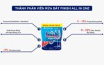 Viên rửa bát Finish Power All In 1 túi 80 viên - Ảnh 7