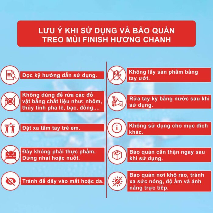 Tinh dầu treo khử mùi máy rửa bát FINISH hương chanh - Ảnh 3