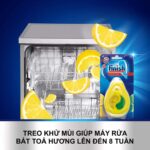 Tinh dầu treo khử mùi máy rửa bát FINISH hương chanh - Ảnh 4