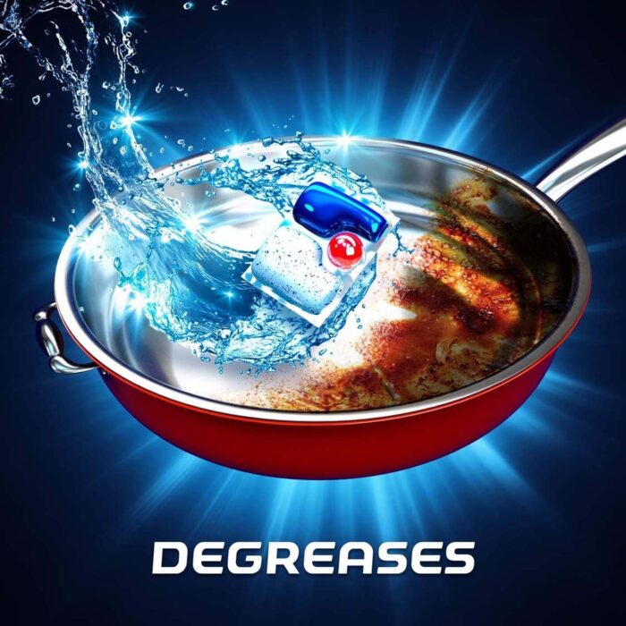 Viên rửa bát Finish Ultimate All In 1 túi 60 viên - Ảnh 7