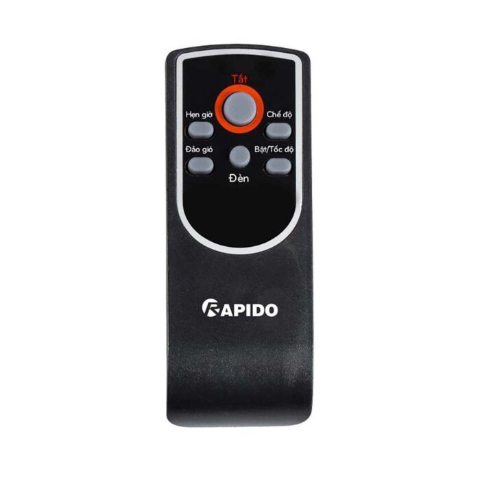 Quạt treo tường RAPIDO RWF-16AWD đen - Ảnh 3