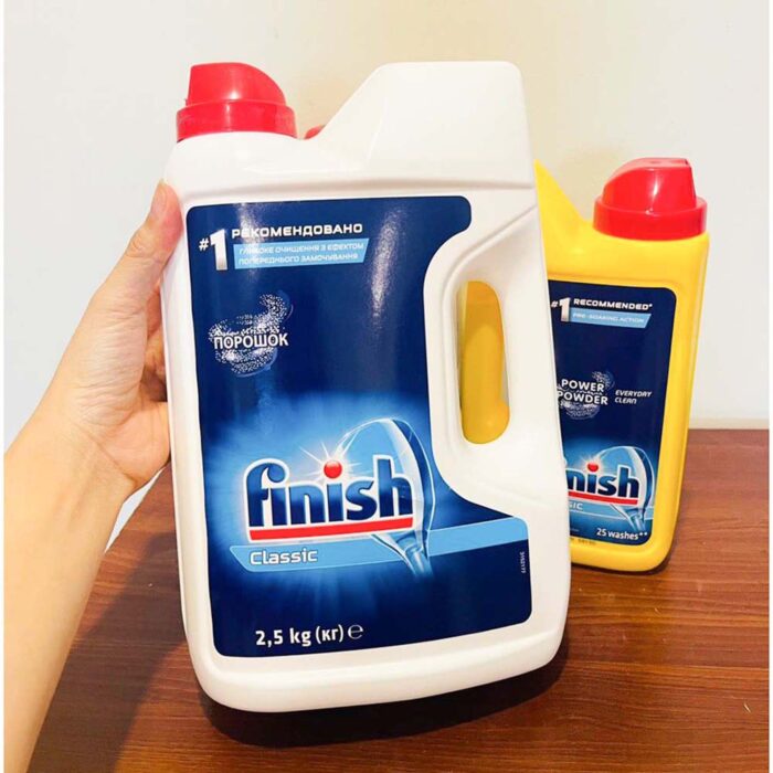 Bột rửa bát Finish Powder Classic 2.5kg - Ảnh 7