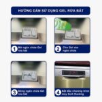 Gel rửa bát Finish Power All in 1 Max chai 700ml hương chanh - Ảnh 6