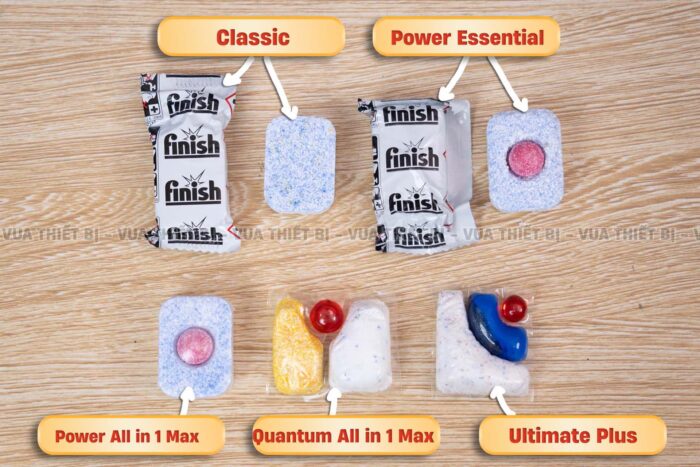 Viên rửa bát Finish Ultimate Plus All In 1 túi 80 viên - Ảnh 3