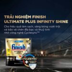 Viên rửa bát Finish Ultimate Plus All In 1 túi 33 viên hương chanh - Ảnh 4