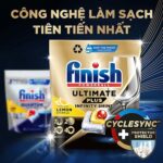 Viên rửa bát Finish Ultimate Plus All In 1 túi 33 viên hương chanh - Ảnh 10