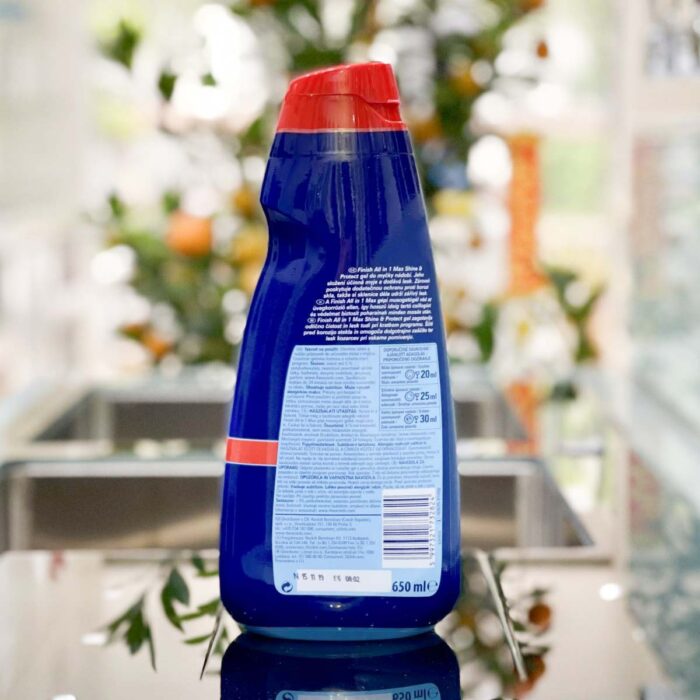 Gel rửa bát Finish Power All in 1 Max chai 650ml - Ảnh 9