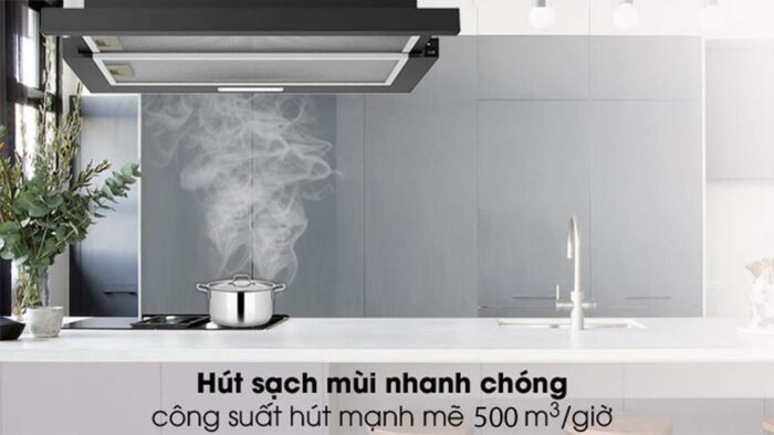 Máy hút mùi MIDEA MH60L03EM214BB-VN 60cm âm tủ - Ảnh 3
