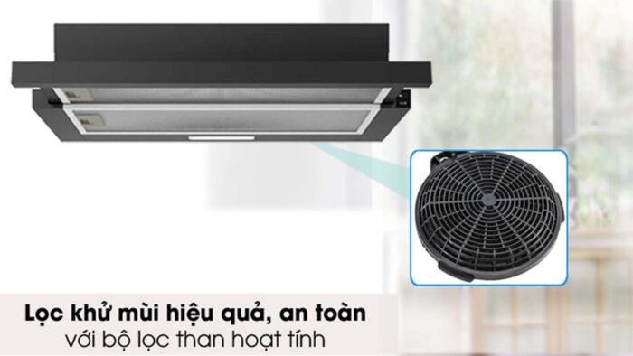 Máy hút mùi MIDEA MH60L03EM214BB-VN 60cm âm tủ - Ảnh 6