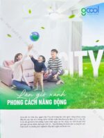 Quạt trần GCOOL CITY 05 R 5 cánh - Ảnh 2