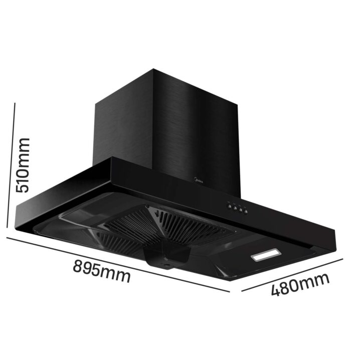 Máy hút mùi MIDEA MH90B81ET21BG-VN 90cm chữ T - Ảnh 2