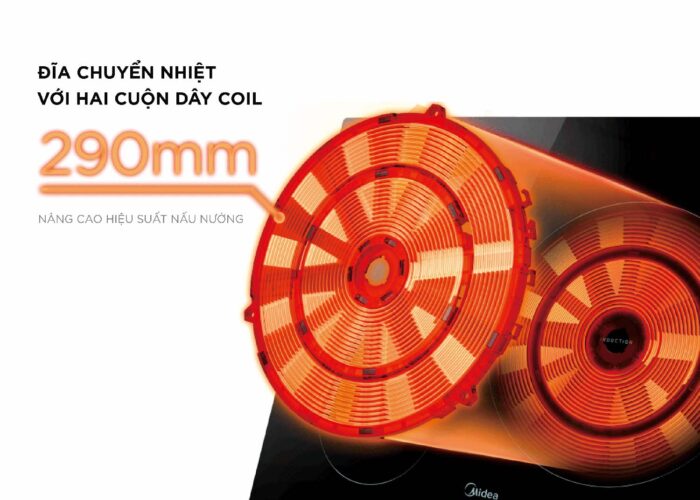 Bếp từ ba MIDEA MC-IT7423 - Ảnh 4