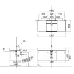 Chậu lavabo đặt bàn CAESAR LF5388 - Ảnh 3