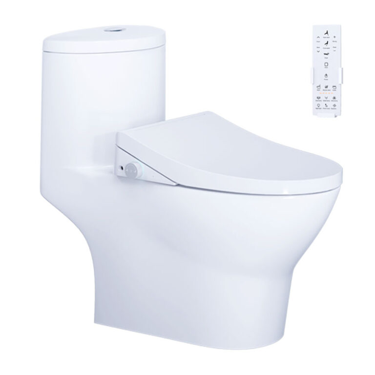 Bồn cầu thông minh CAESAR C1375F TAF512H nắp rửa điện tử