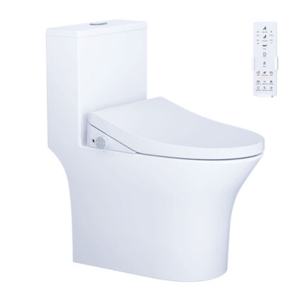 Bồn cầu thông minh CAESAR C1391F TAF512H nắp rửa điện tử