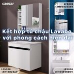 Chậu lavabo đặt bàn CAESAR LF5026 - Ảnh 6