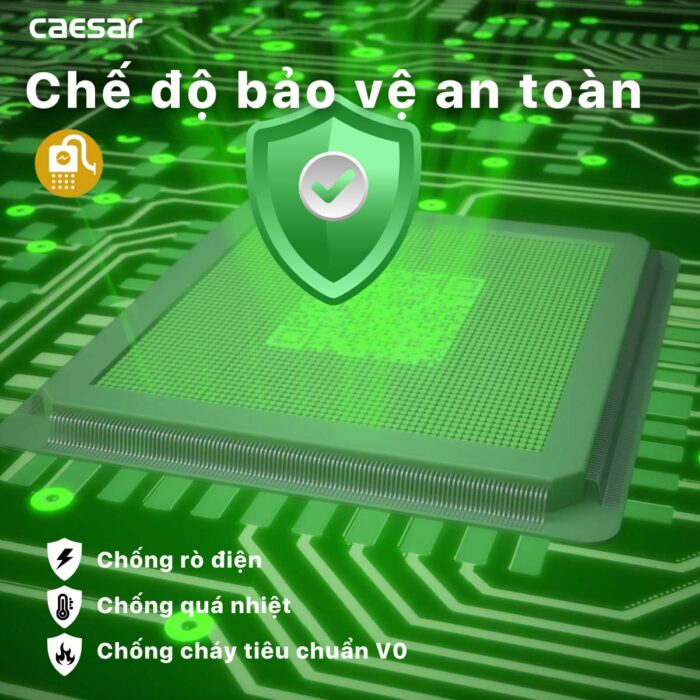 Bồn cầu thông minh CAESAR C1353F TAF610H nắp điện tử - Ảnh 7