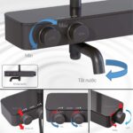 Vòi sen cây Caesar S788CB nhiệt độ - Ảnh 11