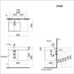 Chậu lavabo đặt bàn CAESAR LF5382 - Ảnh 3