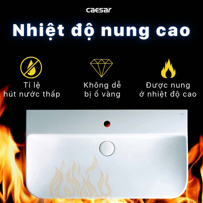 Chậu lavabo đặt bàn CAESAR LF5376 - Ảnh 13