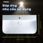 Chậu lavabo đặt bàn CAESAR LF5376 - Ảnh 14
