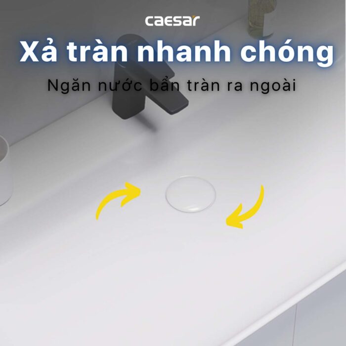 Chậu lavabo đặt bàn CAESAR LF5376 - Ảnh 12