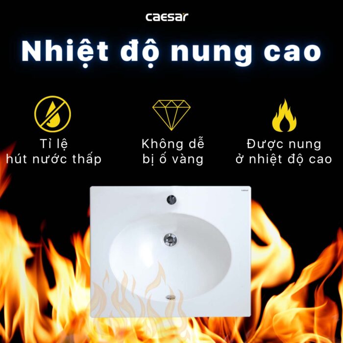 Chậu lavabo đặt bàn CAESAR LF5024 - Ảnh 13
