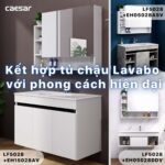 Chậu lavabo đặt bàn CAESAR LF5028 - Ảnh 6