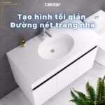 Chậu lavabo đặt bàn CAESAR LF5028 - Ảnh 9