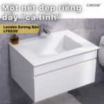 Chậu lavabo đặt bàn CAESAR LF5030 - Ảnh 13