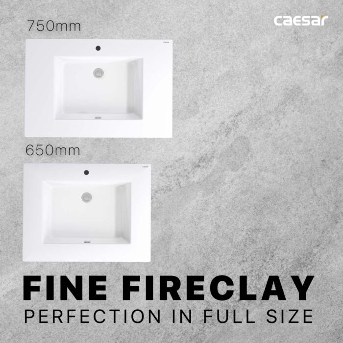 Chậu lavabo đặt bàn CAESAR LF5030 - Ảnh 12