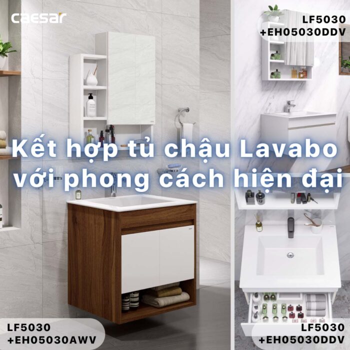 Chậu lavabo đặt bàn CAESAR LF5030 - Ảnh 11