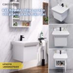 Chậu lavabo đặt bàn CAESAR LF5370 - Ảnh 7