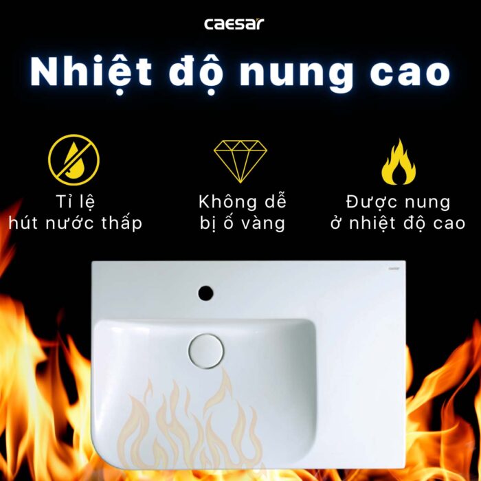 Chậu lavabo đặt bàn CAESAR LF5372 - Ảnh 13