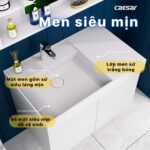 Chậu lavabo đặt bàn CAESAR LF5382 - Ảnh 10