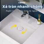 Chậu lavabo đặt bàn CAESAR LF5382 - Ảnh 11