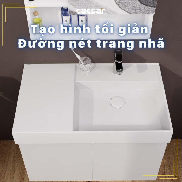 Chậu lavabo đặt bàn CAESAR LF5384 - Ảnh 9