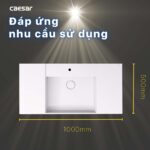 Chậu lavabo đặt bàn CAESAR LF5386 - Ảnh 13