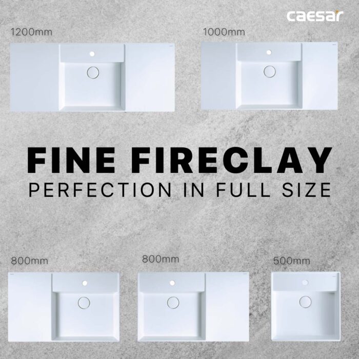 Chậu lavabo đặt bàn CAESAR LF5388 - Ảnh 5