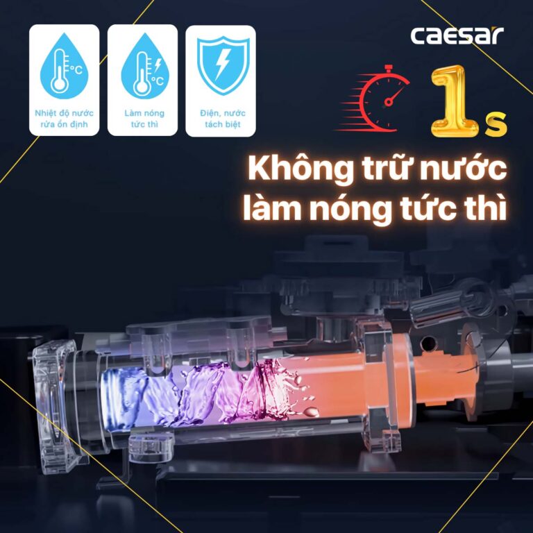 Nắp bồn cầu thông minh CAESAR TAF710H - Ảnh 16