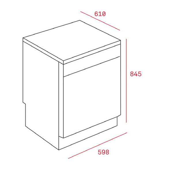 Máy rửa chén bát TEKA LCB 14620