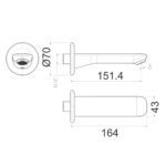 Vòi sen âm tường AMERICAN STANDARD WF-9716 Loven - Ảnh 2